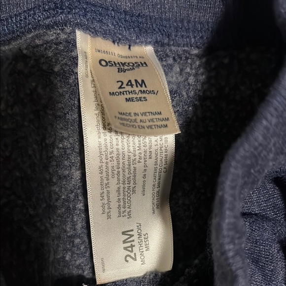 OshKosh Blue Hoodie and Joggers Set - Picture 3 of 3